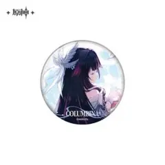 原神 少女 コロンビーナ 缶バッジ冬夜愚戲 - メルカリ