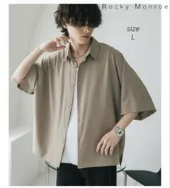 未使用 ロッキーモンロー Rocky Monroe オーバーサイズ半袖シャツ Lのサムネイル