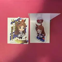 ウマ娘 グラスワンダー DAISO アクリルキーホルダー ダイカットステッカー