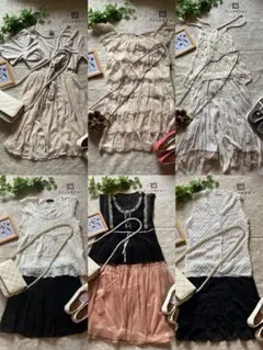 洋服　レディース　美人百花　夏　まとめ売り　コーデセット　9点セット