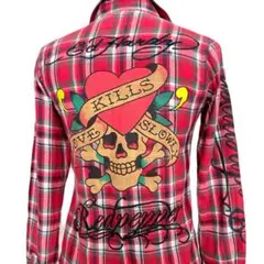 レッドペッパー エドハーディ コラボデニムハートsize26RED PEPPER 2026年最新】red pepper レッドペッパー ed hardy エドハーディーの