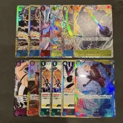 ワンピースカード パラレル SEC シークレット まとめ売り 12枚