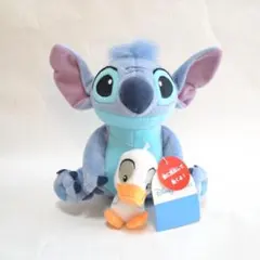 上海ディズニー　スティッチ ぬいぐるみ　みにくいアヒルの子 希少 スティッチ みにくいアヒルの子 ビッグフィギュア ディズニーストア