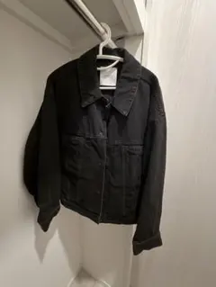 ブラックデニムジャケットのサムネイル