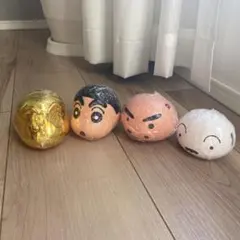 クレヨンしんちゃん コンプリート BIG カプキャラ ガチャ 4種　フルセット