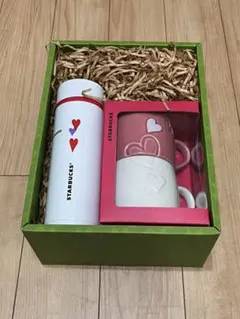 【新品未使用】STARBUCKS バレンタイン タンブラー　マグカップ　セット
