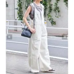 スピックアンドスパン 51/2 OVERALLS DENIM オーバーオール