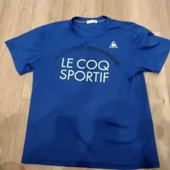 LE COQ SPORTIF 青 Tシャツ Lサイズ