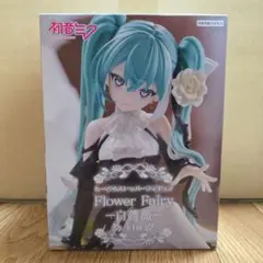 初音ミク ぬーどるストッパー　フィギュア Flower Fairy 白薔薇 FuRyuプライズ『初音ミク Flower Fairy -白薔薇- ぬーどるストッパー