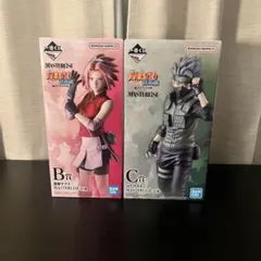 一番くじ NARUTO 疾風伝 B賞 春野サクラ C賞 はたけカカシ おまけ付き