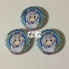 ホロライブ　 缶バッジ　正月衣装 天音かなた 3個セット