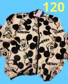 未使用　ミッキーマウス　ジャケット　120　フリース