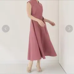 ANAYI チェックオーガン重ねプリーツワンピース36 - メルカリ