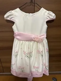 花柄刺繍 フォーマルドレス 120cm