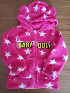 ☆BABYDOLL☆ピンクパーカー90