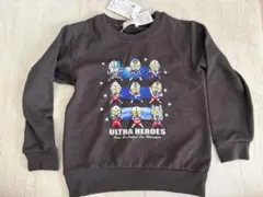 (サイズ120)ULTRA HEROES トレーナー ダークグレー