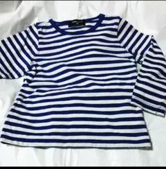 COMME CA ISM ストライプ長袖カットソー 90