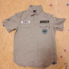 U.S. ALPHA 半袖シャツ ARMOR