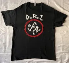 D.R.I. スラッシュロゴ Tシャツ L クロスオーバースラッシュ 美品