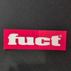 FUCT BOX LOGOステッカー RED