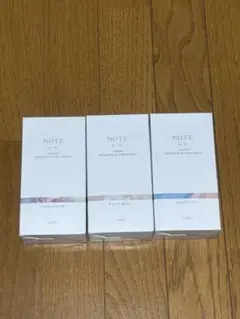 在庫限り NOTE by N. アミノシャンプー & トリートメント 3種セット