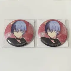 プロセカ 青柳冬弥 グリッター缶バッジ グリ缶 47A