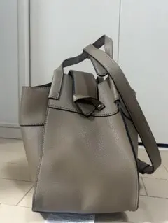 [GRL] 2way配色レザーショルダーバッグ