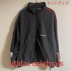 [中古]adidas originals アディダス ジャージ セットアップ 黒