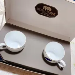新品未使用 WORLD SCENE ティーカップ bone China