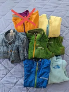 お得！mont-bell & The North Face ジャケット7点セット