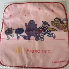 マクドナルド福袋2026 ハンドタオル ピンク