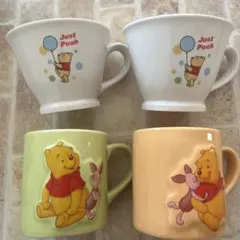 マグカップとスープカップ セット 4個