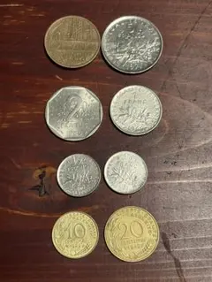 フランスフラン　8枚まとめ売りセットのサムネイル