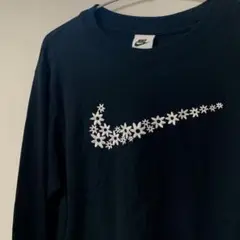 NIKE NSW 花柄　デイジー　チュニック　ワンピ　ブラック　Mサイズ