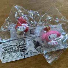 マイメロディ カプセルトイフィギュア 2点セット