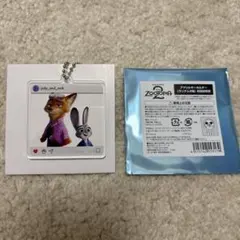 ズートピア2 オーマイカフェ アクリルキーホルダー