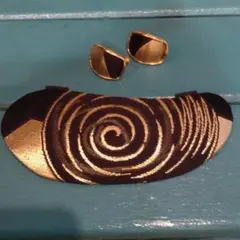 ブローチ＆イヤリング　セット