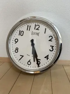 NEWGATE ELECTRIC アナログ掛時計 ホワイト/シルバー