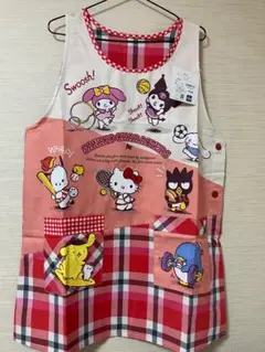 サンリオオールスター　エプロン　保育士