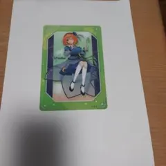 五等分の花嫁　ラッキーカードコレクション　中野四葉②