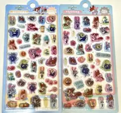 新品　ディズニー公式　ズートピア　シール 2枚セット　ステッカー