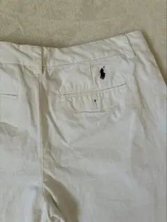 【美品】　Polo Ralph Lauren ハーフパンツ ホワイトのサムネイル