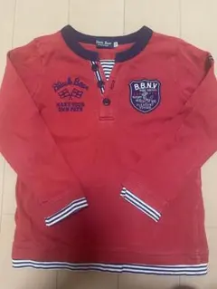 ミキハウス長袖カットソー 110サイズ 赤