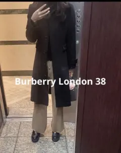 BURBERRY Londonウールコート サイズ38 着画あり