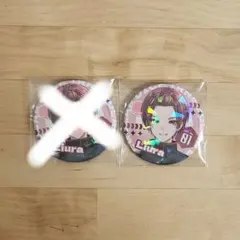 いれいす りうら V体 缶バッジ