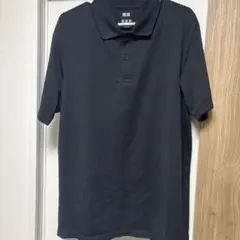 【ユニクロ】黒 半袖 ポロシャツ