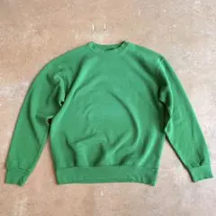 90s USA製 JANSPORT 無地 ブランク スウェット グリーン