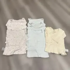 ユニクロ　コットンインナー　長袖　90cm 9枚セット