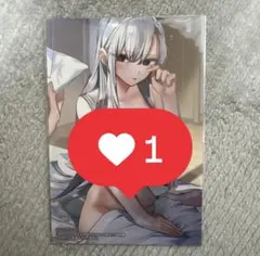 君のことが大大大大大好きな100人の彼女　13巻特典　イラストカードのサムネイル