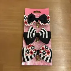 ディズニー リボンヘアアクセサリー 3個セット
